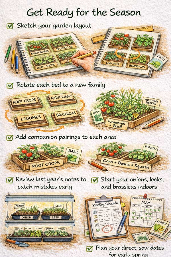 Garden Plan Steps